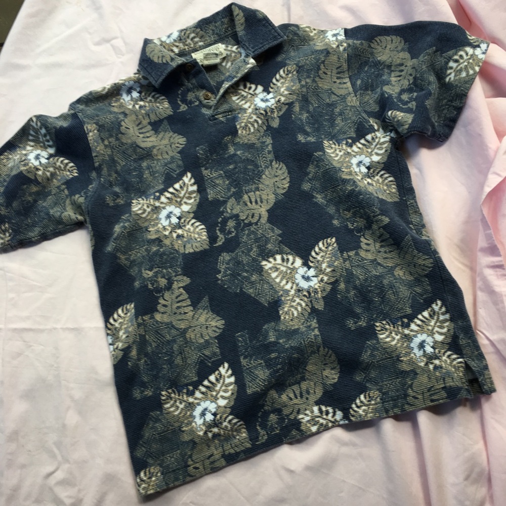 Weathered Dye Crossings S/S Polo Medium